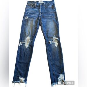 Madewell 9” High-Rise Skinny Jeans Size 28
